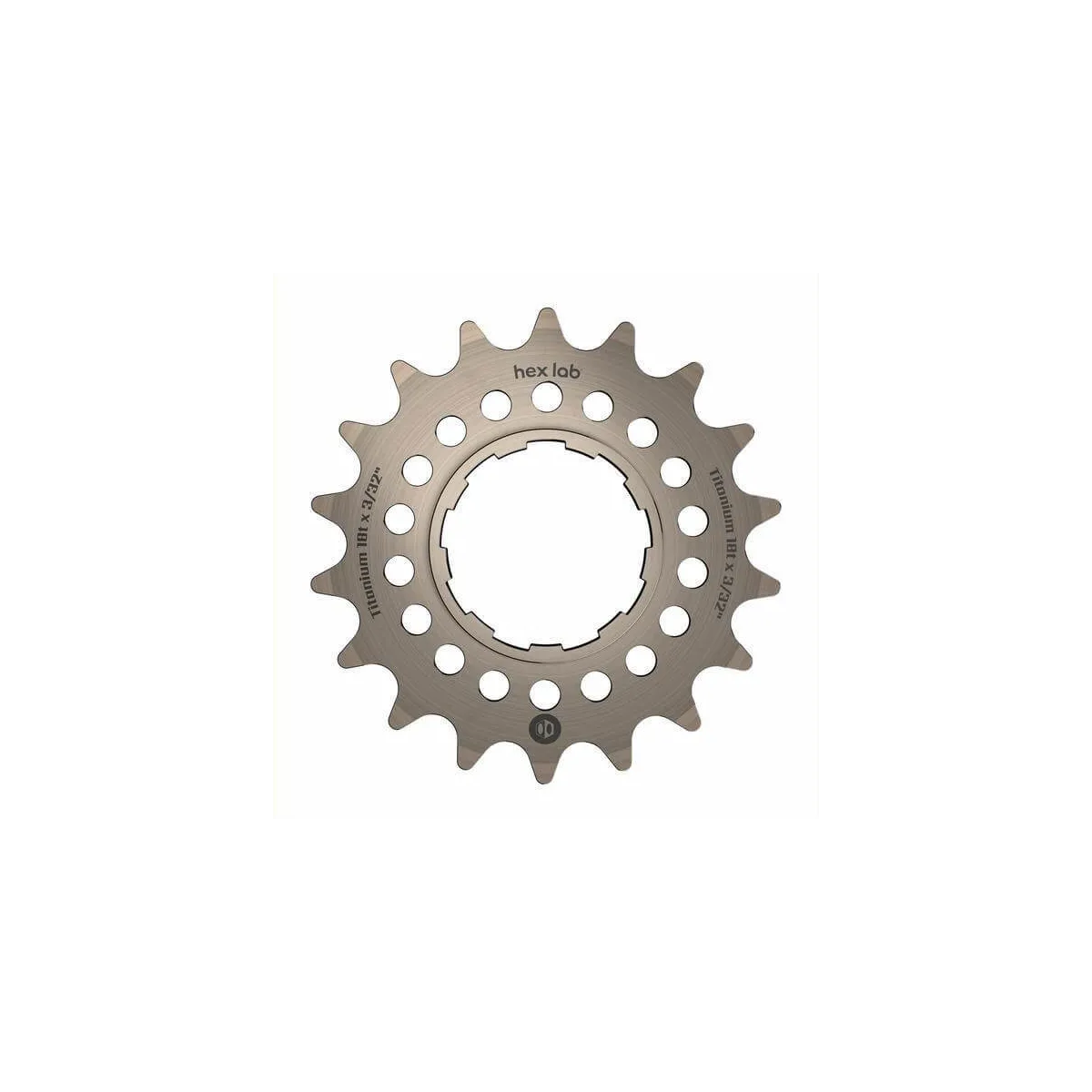 Box Hex Lab Single Speed Titanium Cog Natural
